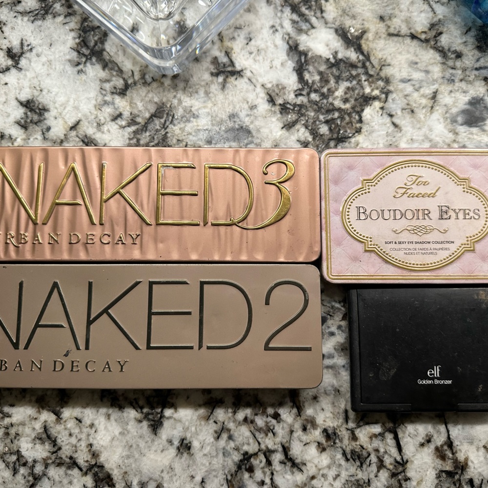 Urban Decay Eyeshadow Pallets. Used